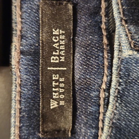 White House Black Market Distressed Jeans - Picture 8 of 12